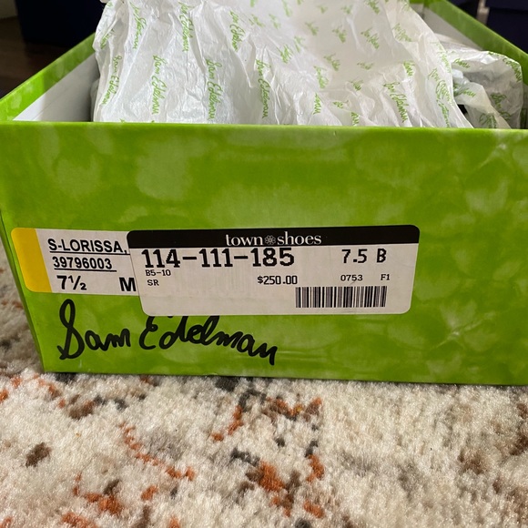 Leather Lorissa spikey heel peep toe pump - Picture 9 of 12